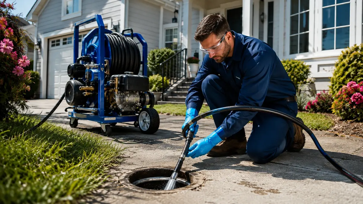 Residential Hydro Jet Drain Cleaning in Sequoia National Park